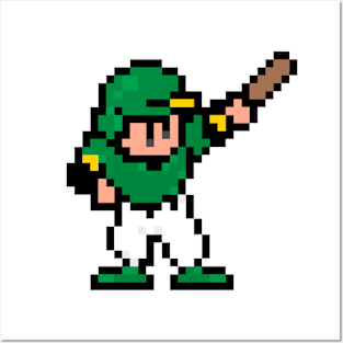 8-Bit Home Run - Oakland Posters and Art